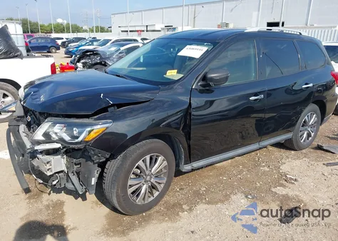 2020 Nissan Pathfinder Sv z USA, uszkodzony, nr VIN 5N1DR2BN1LC608183